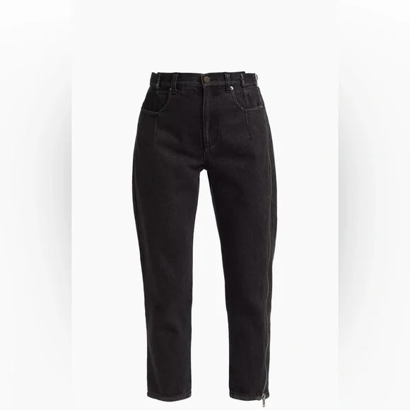 3.1 PHILLIP LIM High rise zip detail jean size 8